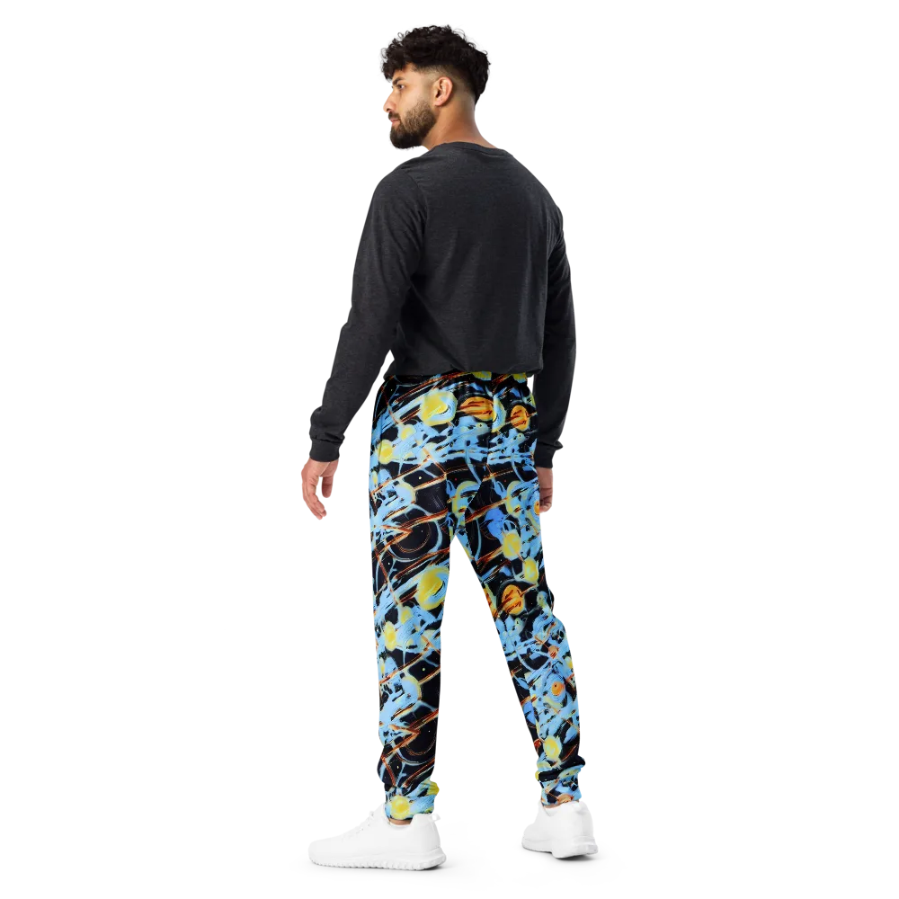 Nova Mosaic on Men's Joggers — Back