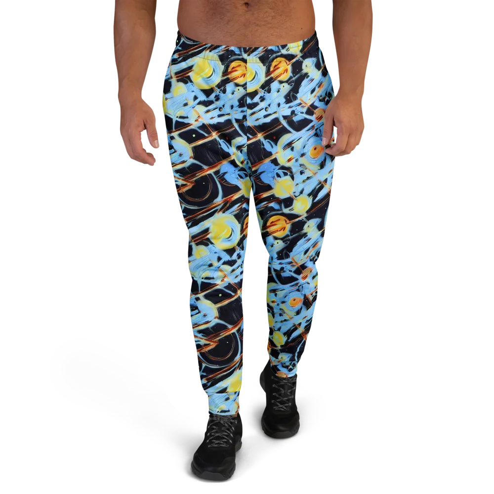 Nova Mosaic on Men's Joggers — Front