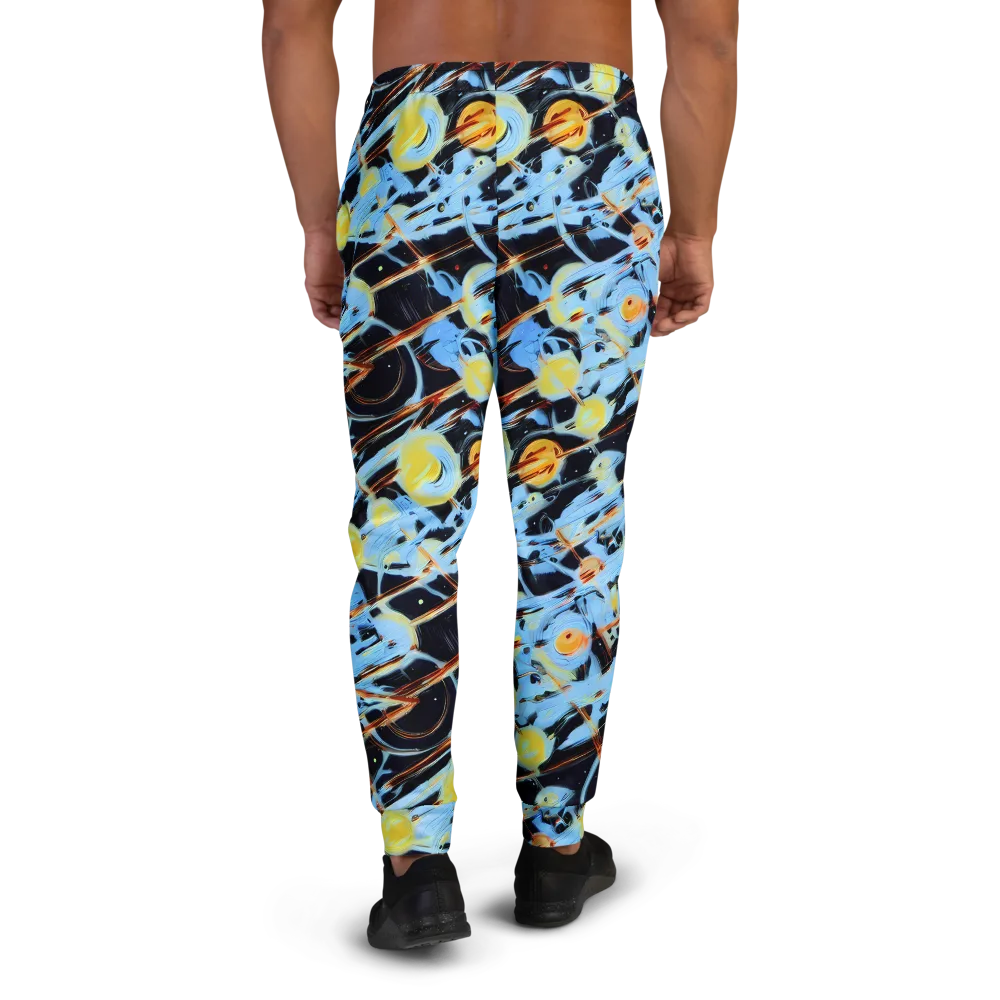 Nova Mosaic on Men's Joggers — Back