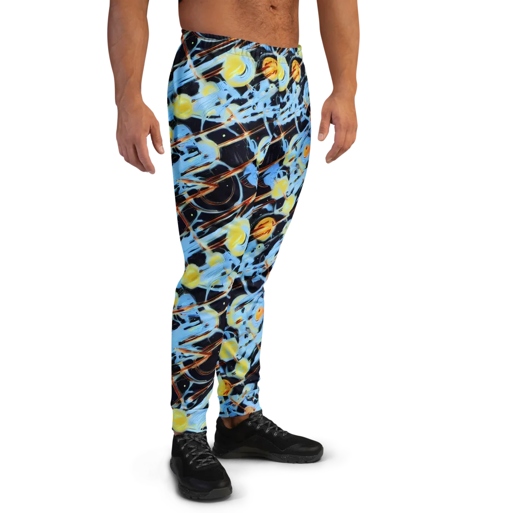 Nova Mosaic on Men's Joggers — Right