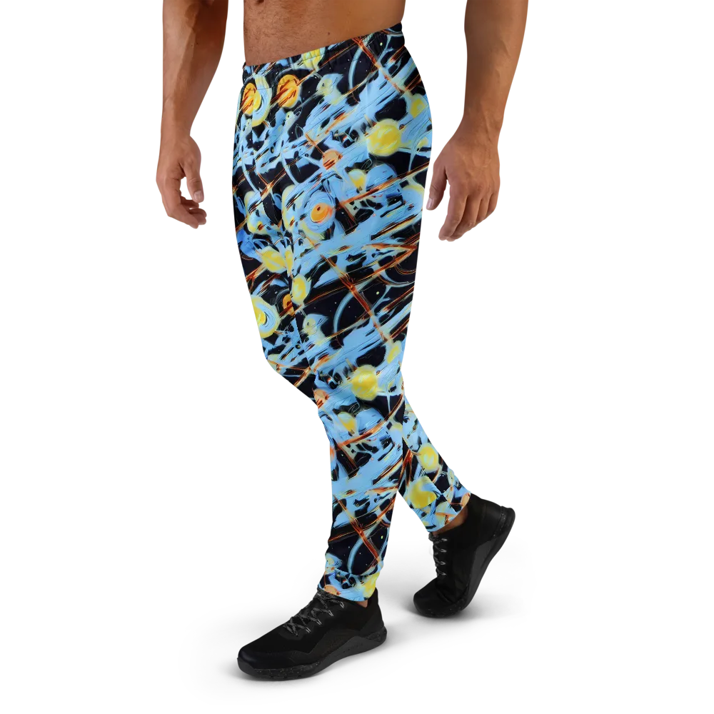 Nova Mosaic on Men's Joggers — Left