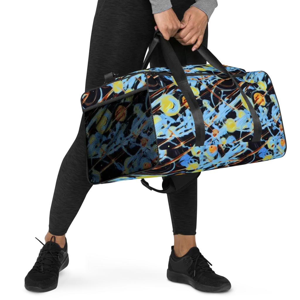 Nova Mosaic on Duffle Bag — Right Front