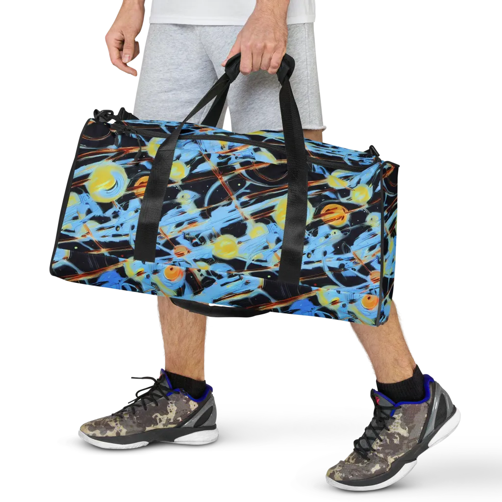 Nova Mosaic on Duffle Bag — Front