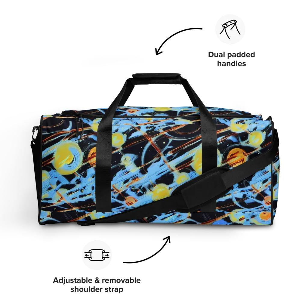 Nova Mosaic on Duffle Bag — Front