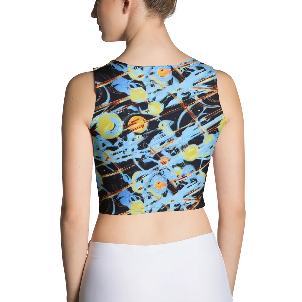 Nova Mosaic on Crop Top — Back