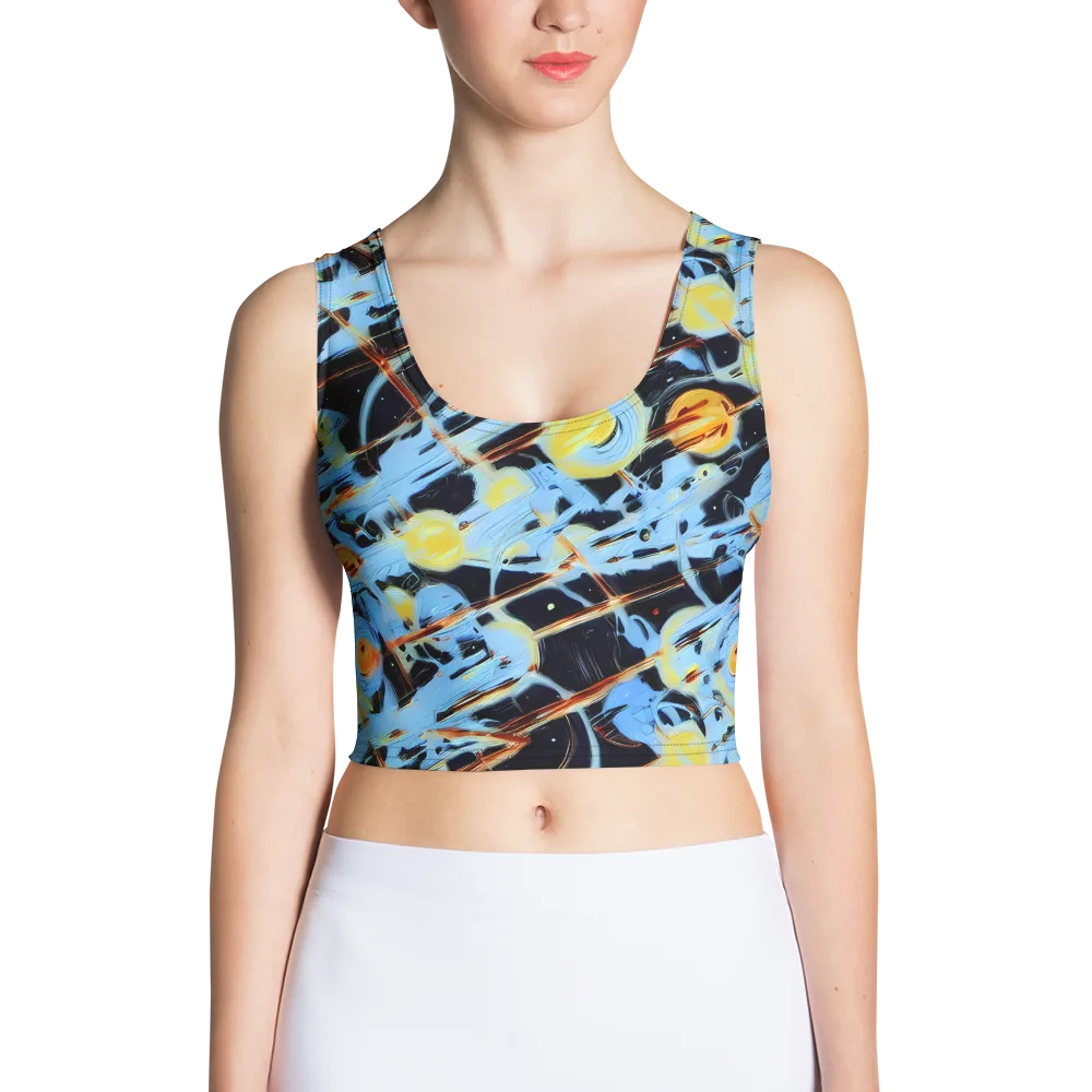 Nova Mosaic on Crop Top — Front
