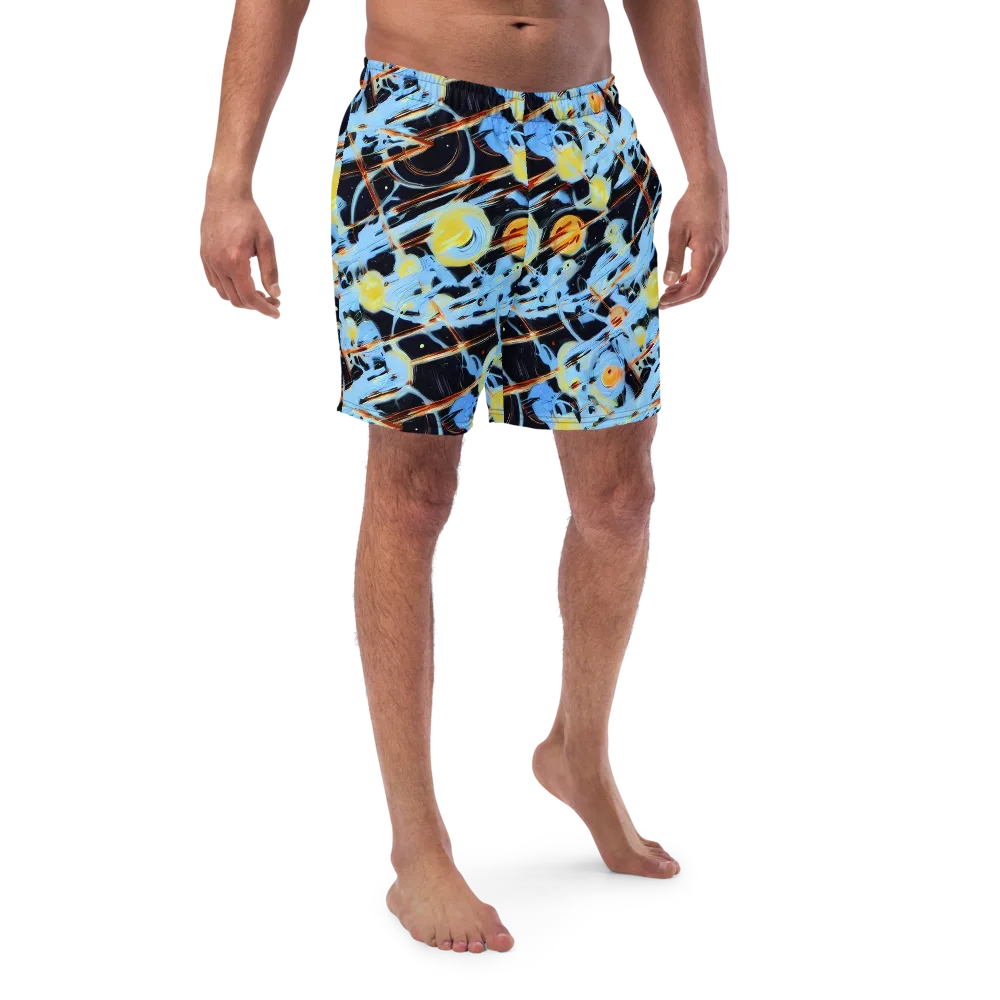 Nova Mosaic on Swim Trunks — Front