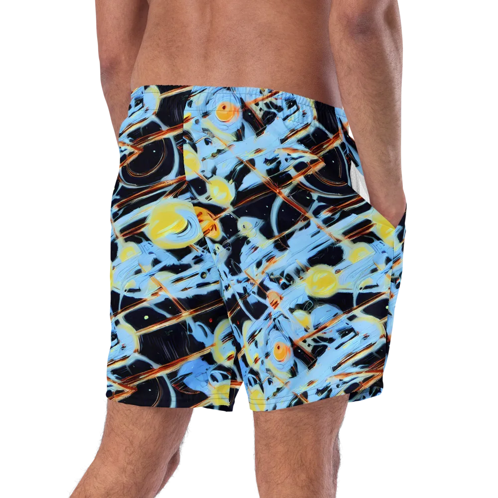 Nova Mosaic on Swim Trunks — Right Back