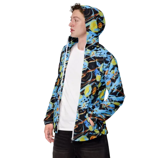 Nova Mosaic on a Men's Windbreaker