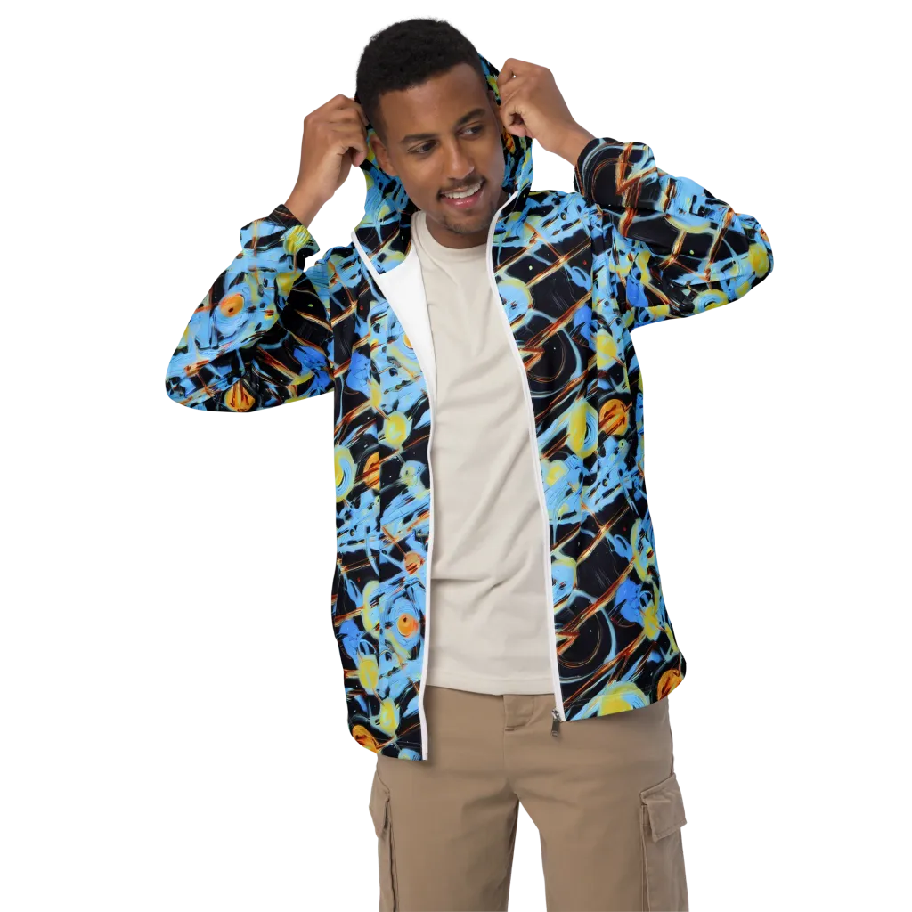 Nova Mosaic on Men's Windbreaker — Front