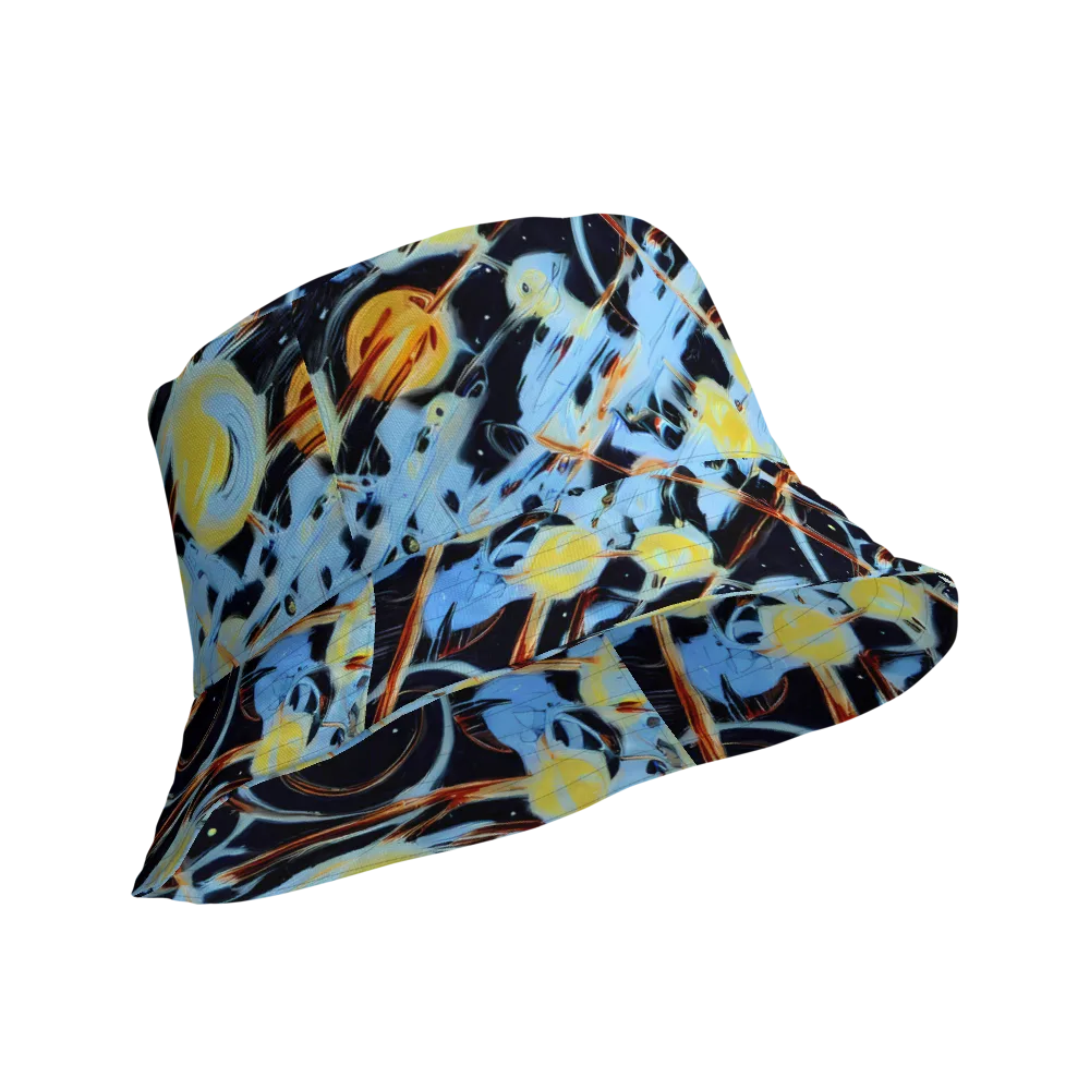 Nova Mosaic on Reversible Bucket Hat — Product details Outside