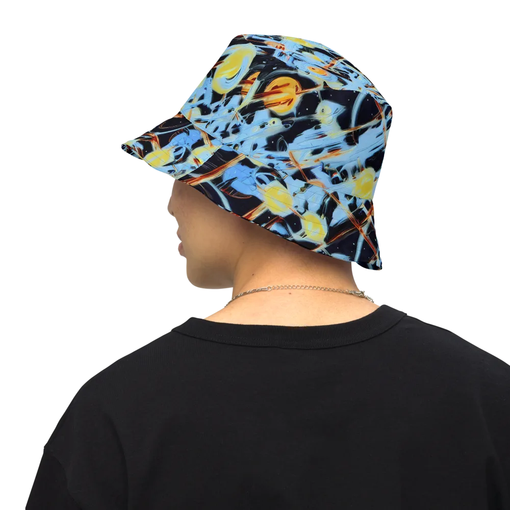 Nova Mosaic on Reversible Bucket Hat — Back Inside