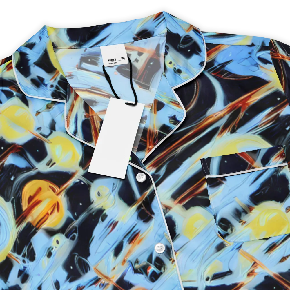 Nova Mosaic on Women's Short Sleeve Pajama Top — Product details