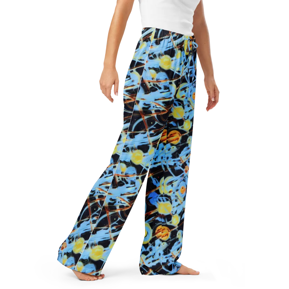 Nova Mosaic on Women's Pajama Pants — Right Front