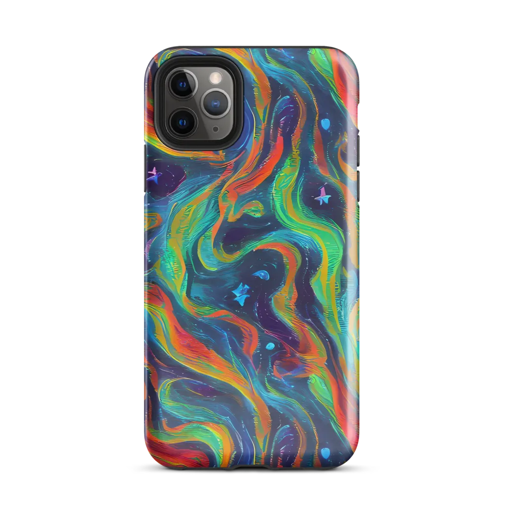 Firewater Swirl on Tough Case for iPhone® — Front