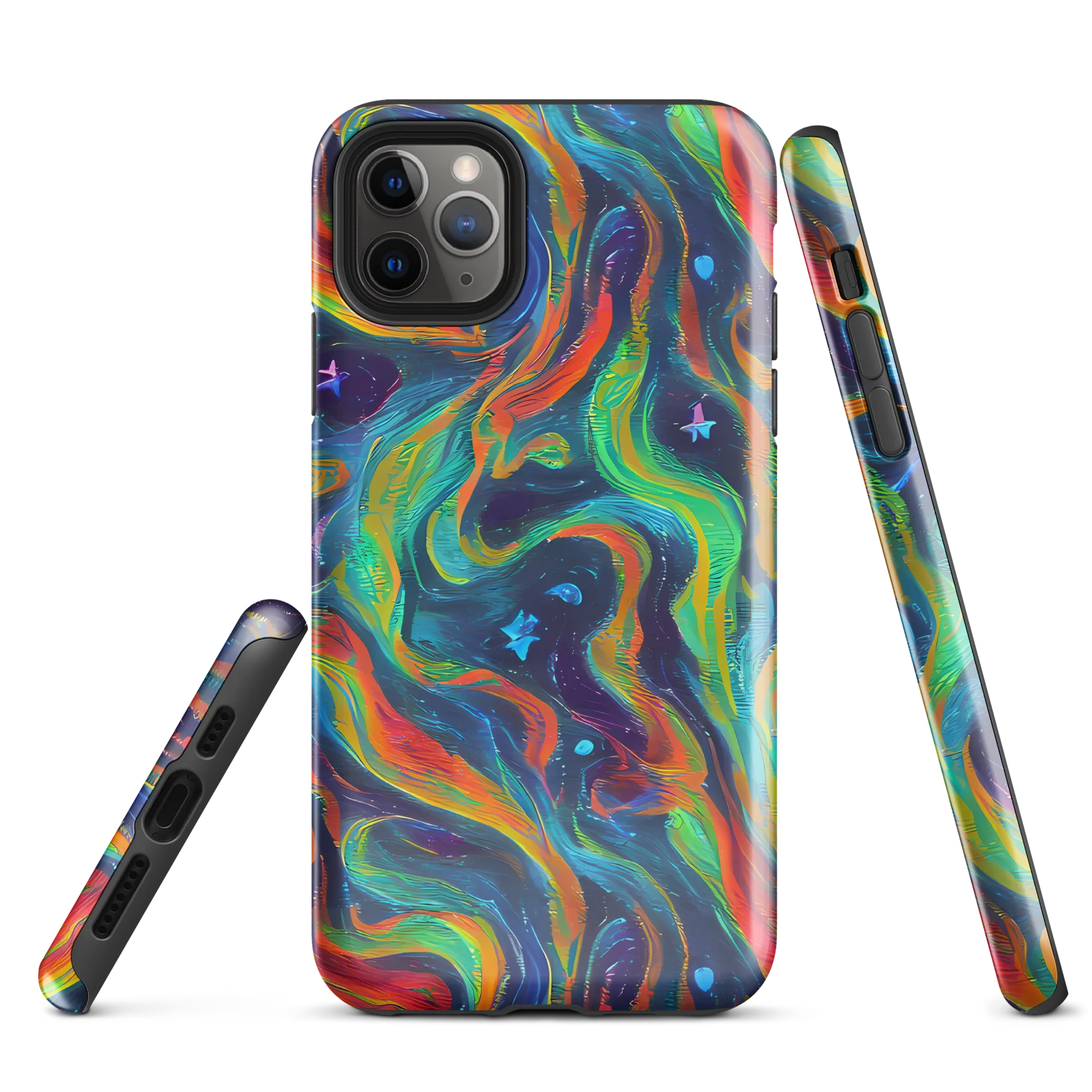 Firewater Swirl on Tough Case for iPhone® — Front