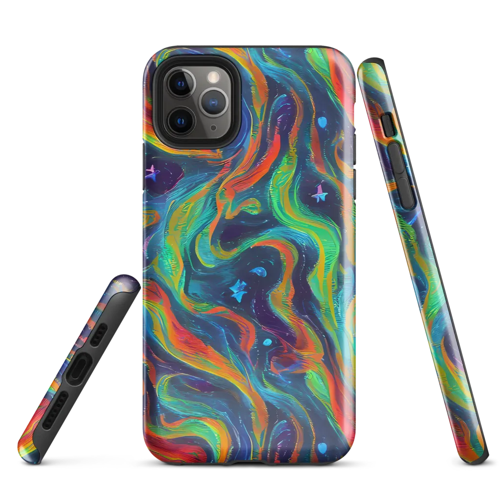 Firewater Swirl on Tough Case for iPhone® — Front