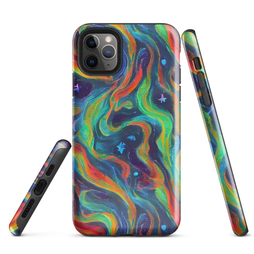 Firewater Swirl on a Tough Case for iPhone®