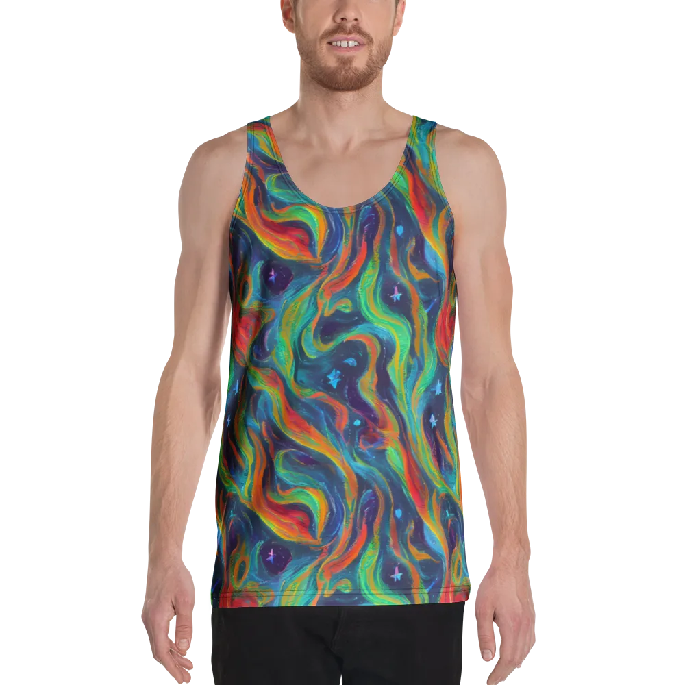 Firewater Swirl on Men's Tank Top — Front