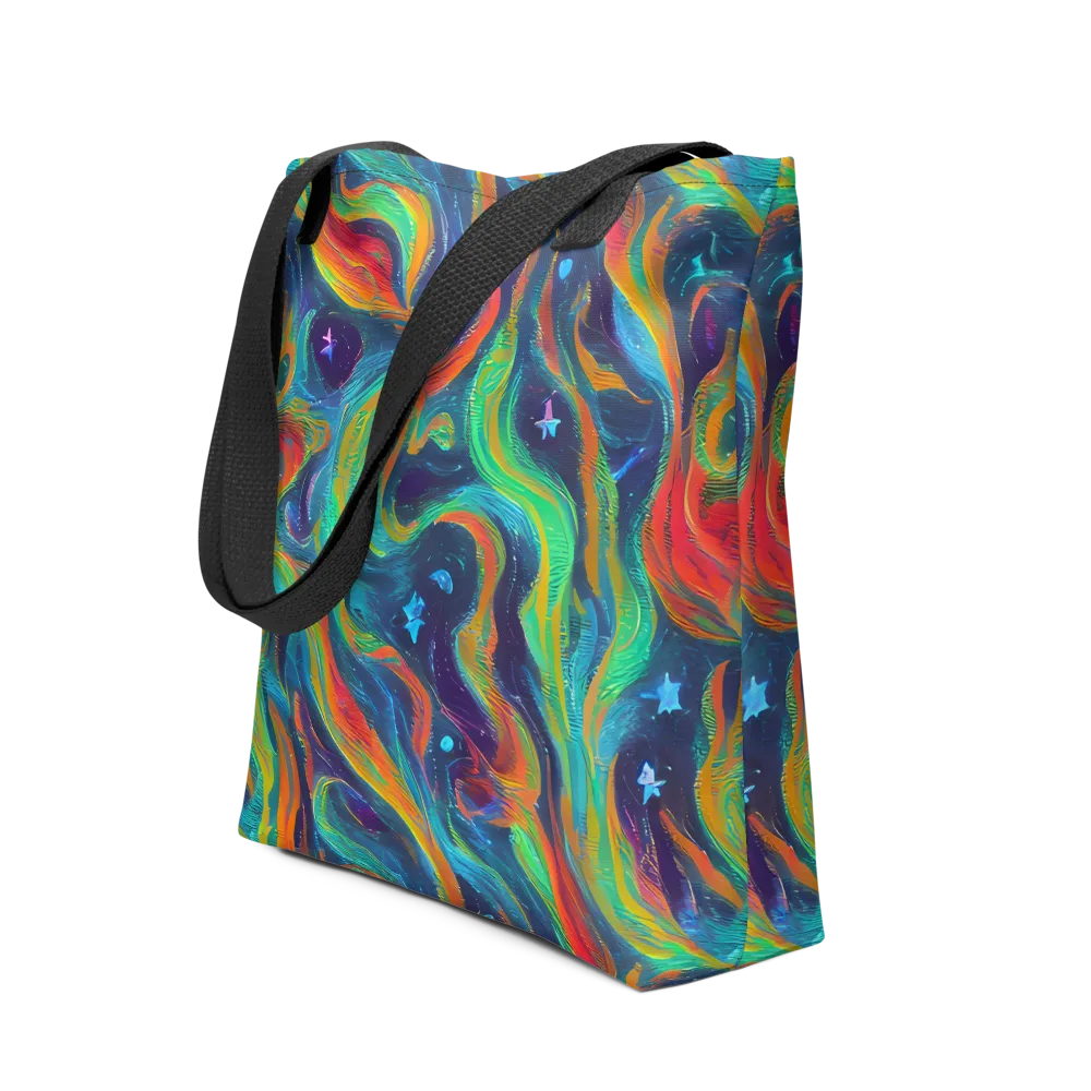 Firewater Swirl on Tote Bag — Front