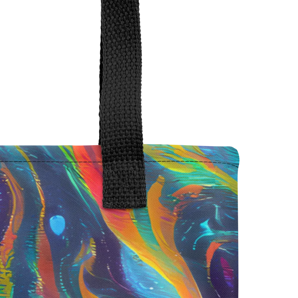 Firewater Swirl on Tote Bag — Product details