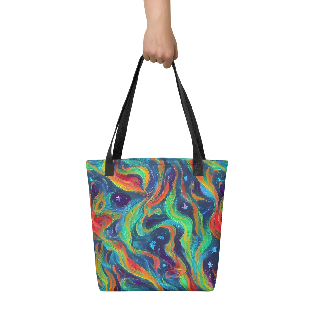 Firewater Swirl on Tote Bag — Front