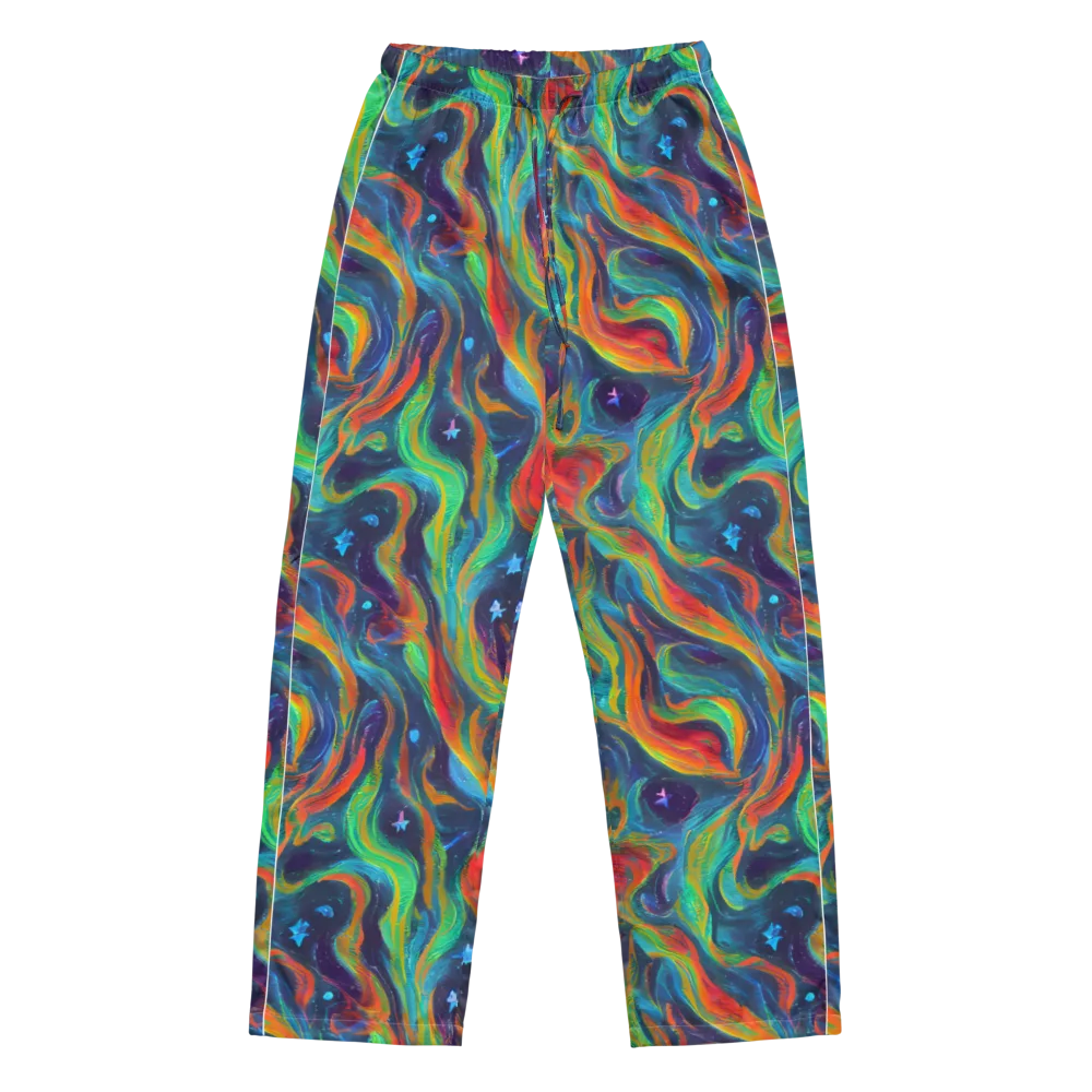 Firewater Swirl on Women's Pajama Pants — Front