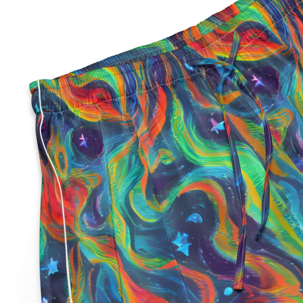 Firewater Swirl on Women's Pajama Shorts — Product details