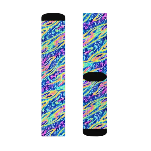 Luminous Rapids on a Socks