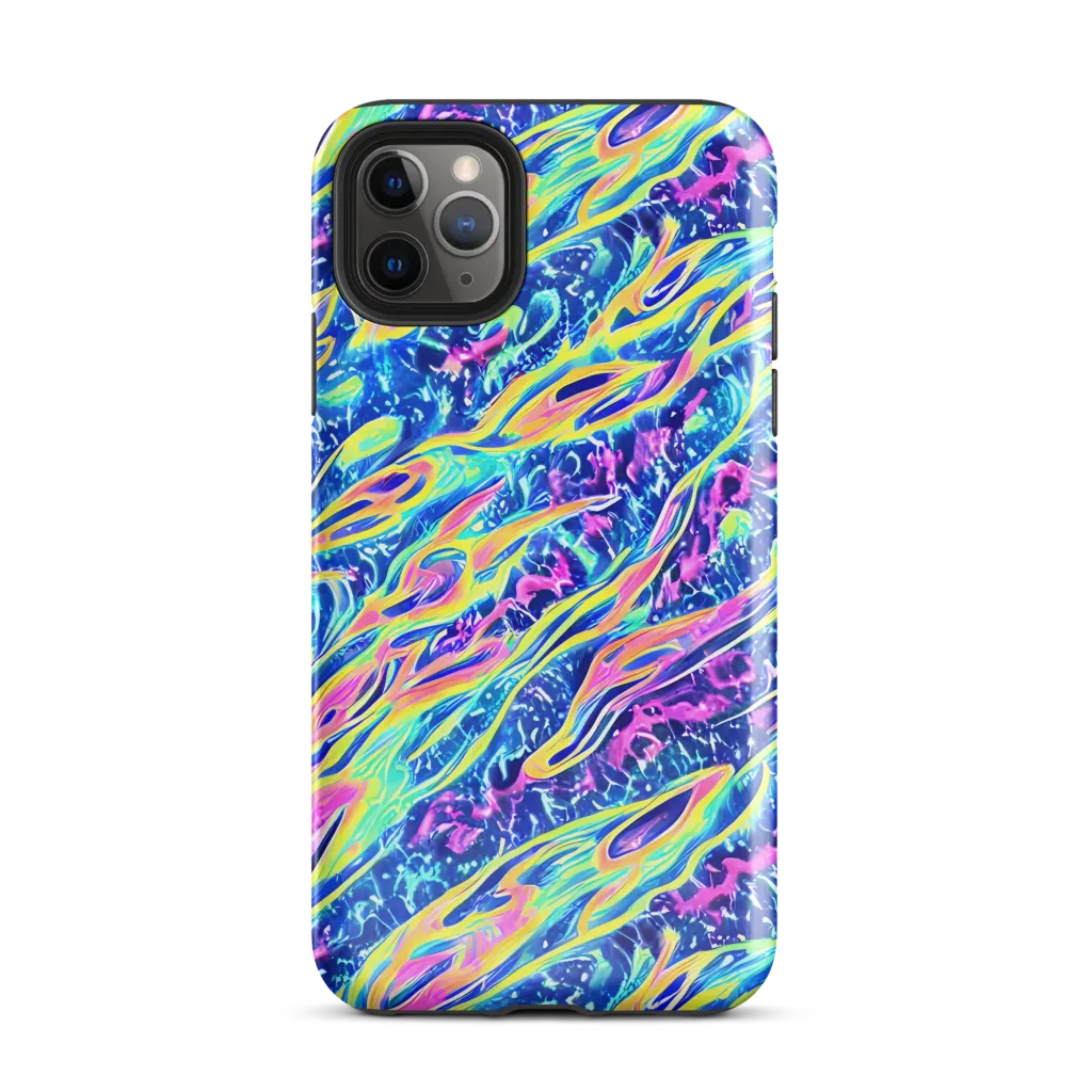Luminous Rapids on Tough Case for iPhone® — Front