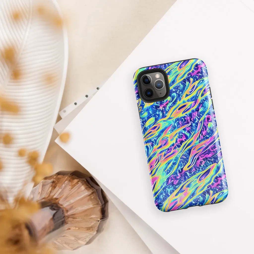 Luminous Rapids on Tough Case for iPhone® — Front