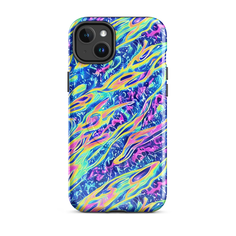 Luminous Rapids on MagSafe Tough Case for iPhone® — Front