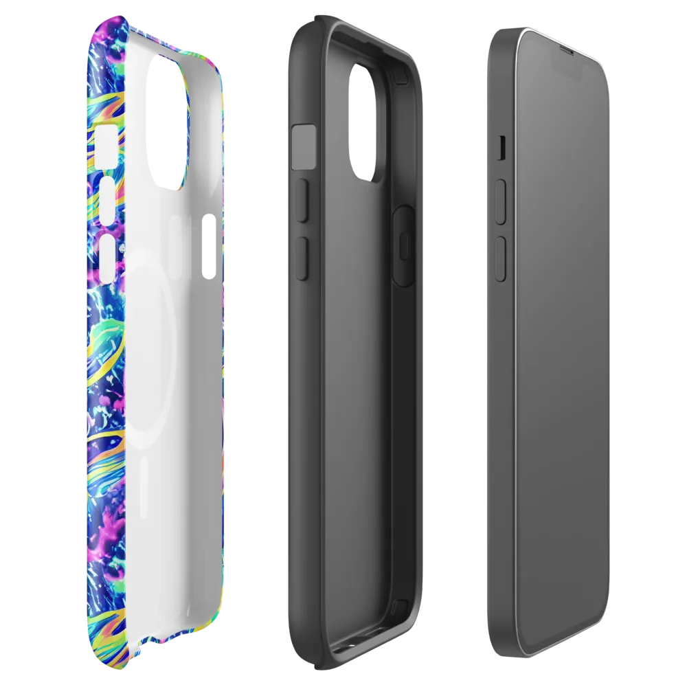 Luminous Rapids on MagSafe Tough Case for iPhone® — Front
