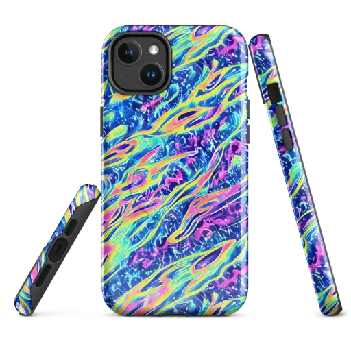 Luminous Rapids on a MagSafe Tough Case for iPhone®