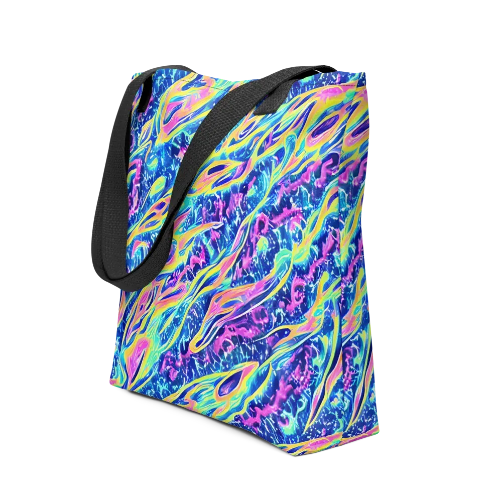 Luminous Rapids on Tote Bag — Front