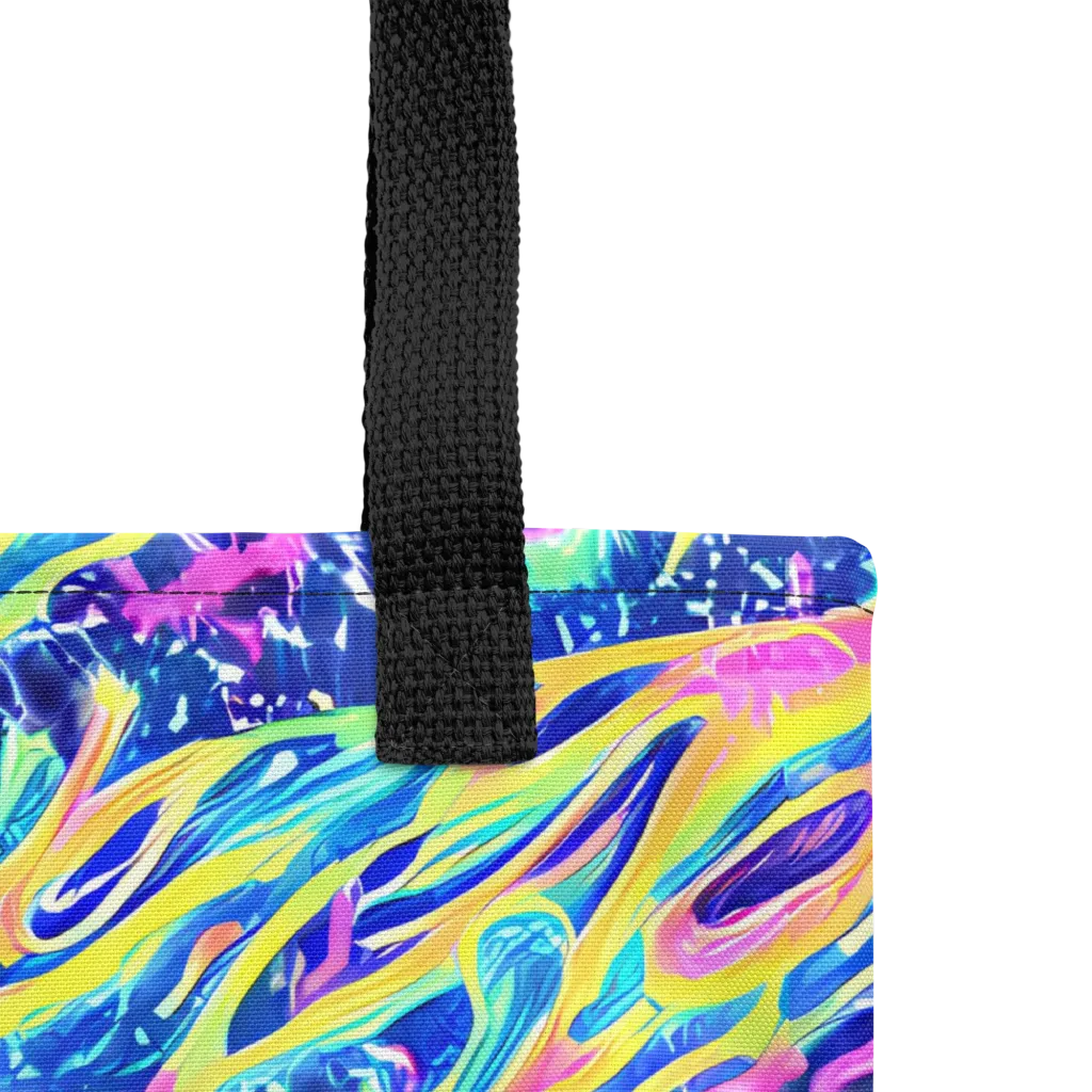 Luminous Rapids on Tote Bag — Product details