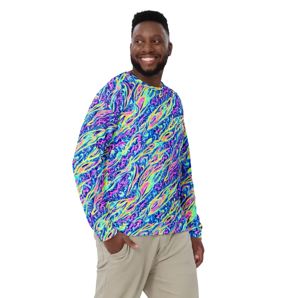 Luminous Rapids on Sweatshirt — Front