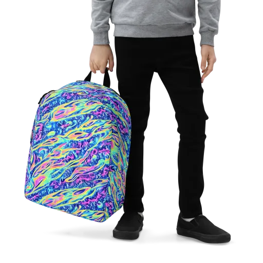 Luminous Rapids on a Minimalist Backpack