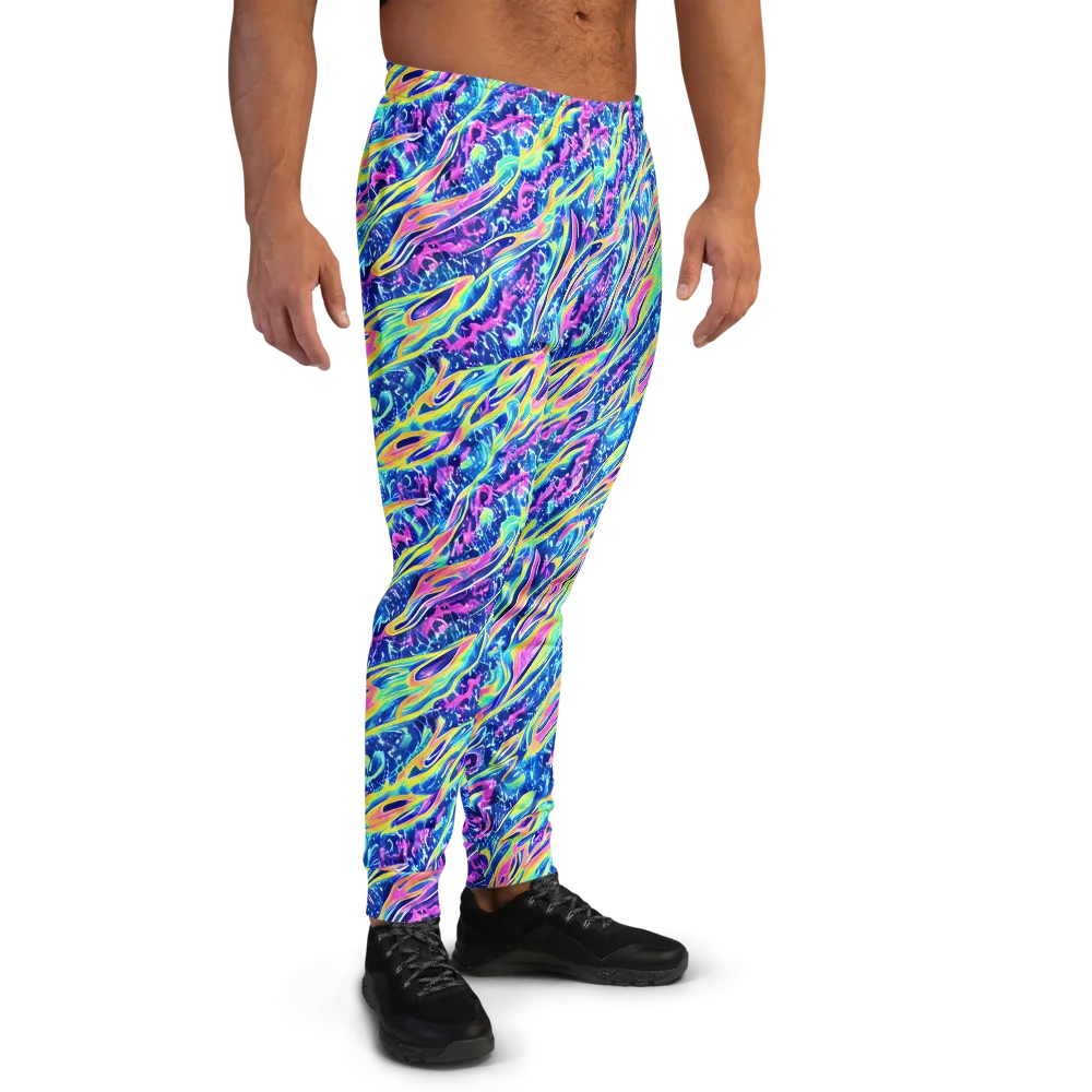 Luminous Rapids on Men's Joggers — Right