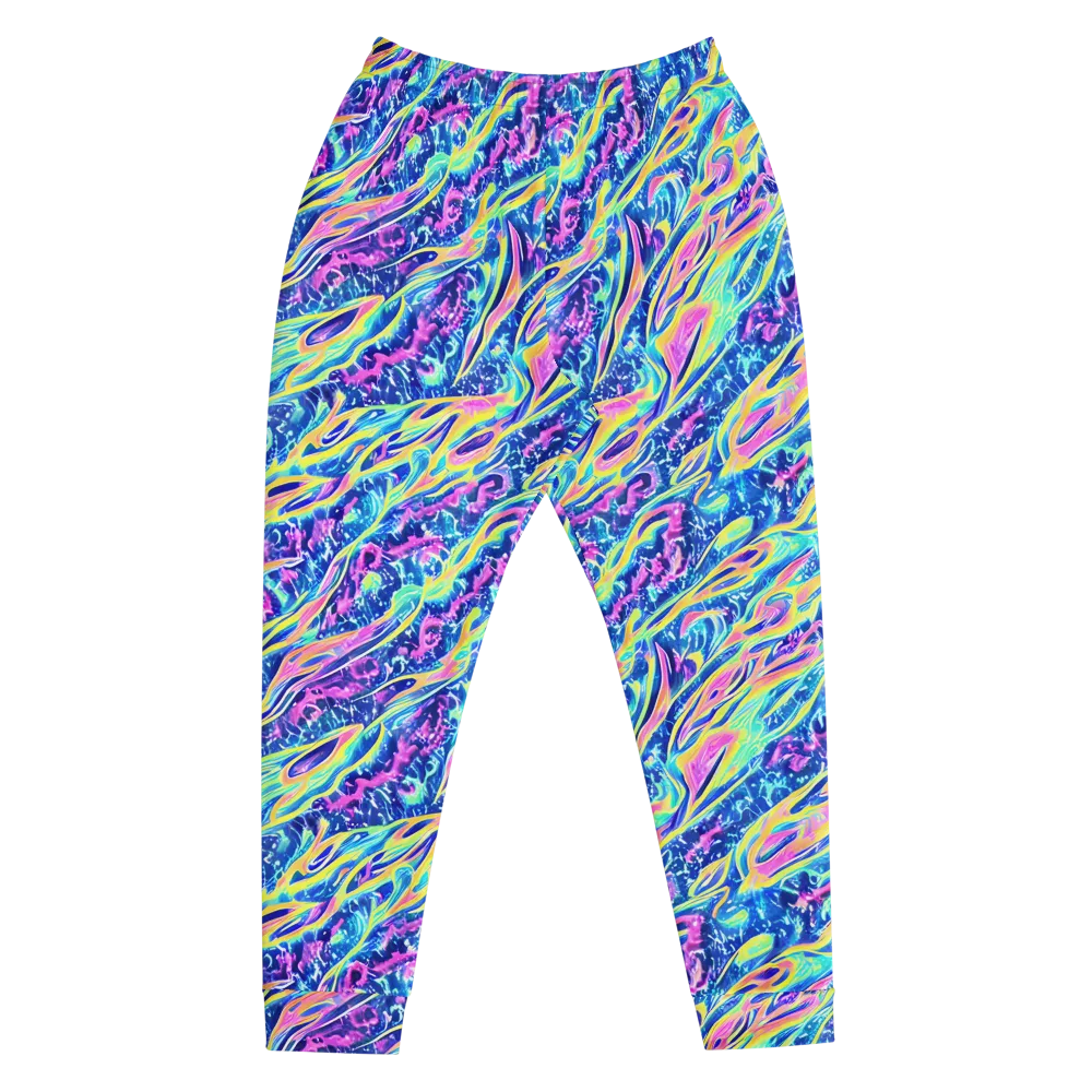 Luminous Rapids on Men's Joggers — Front