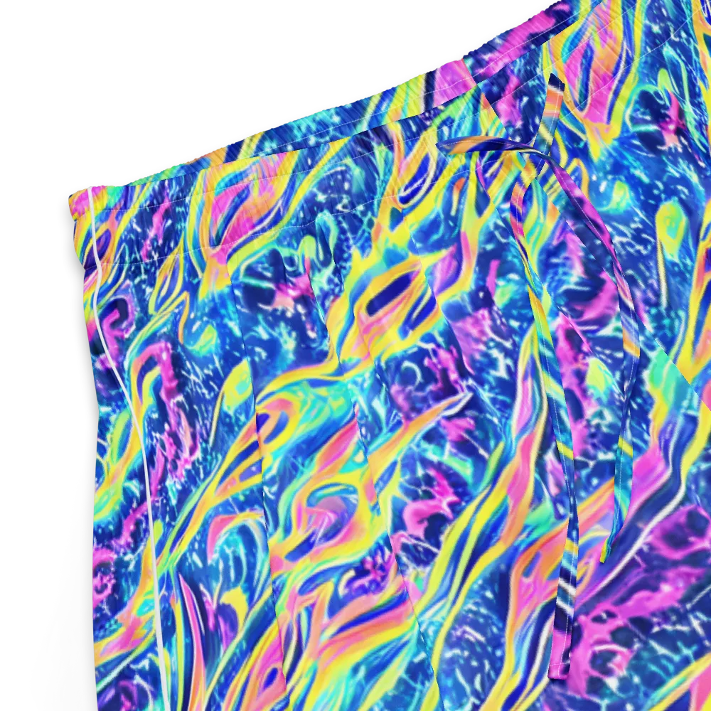 Luminous Rapids on Women's Pajama Shorts — Product details