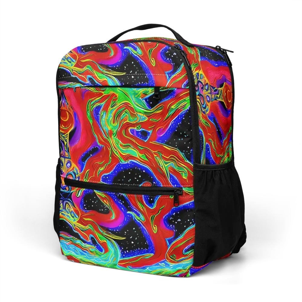 Galactic Torrent on Utility Backpack — Left Front