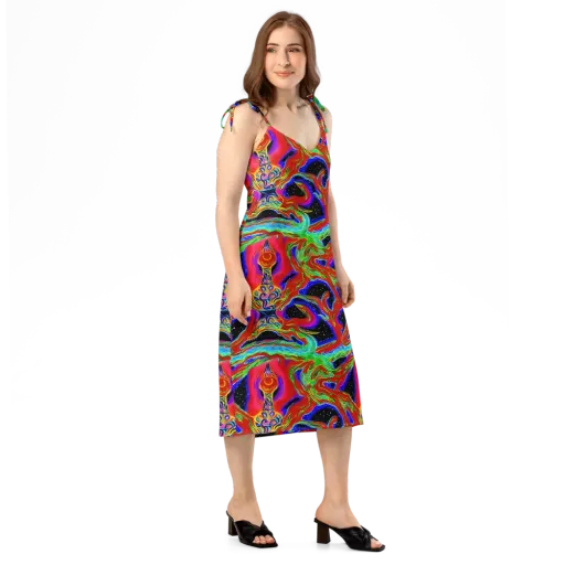 Galactic Torrent on a Slip Dress