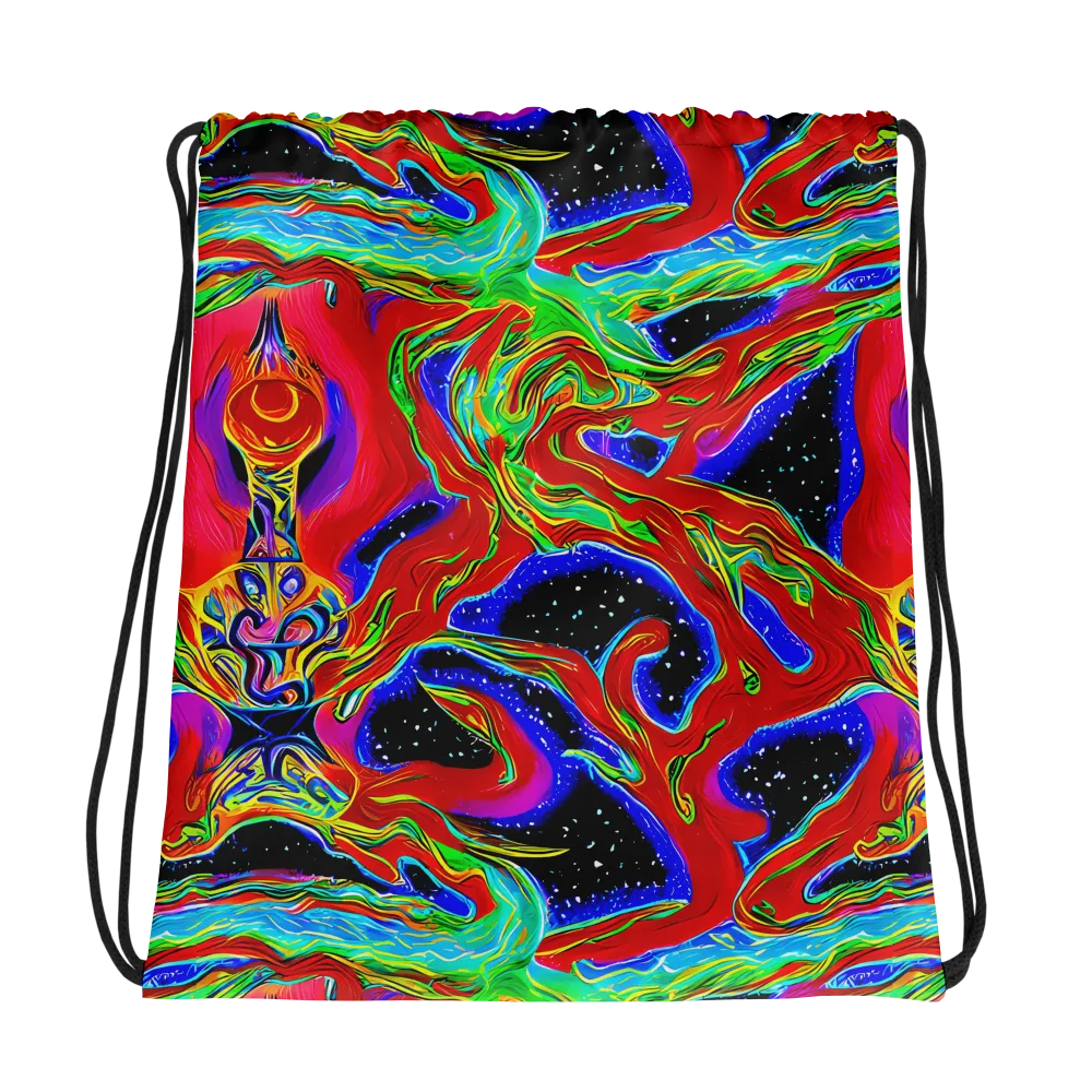 Galactic Torrent on Drawstring Bag — Photo