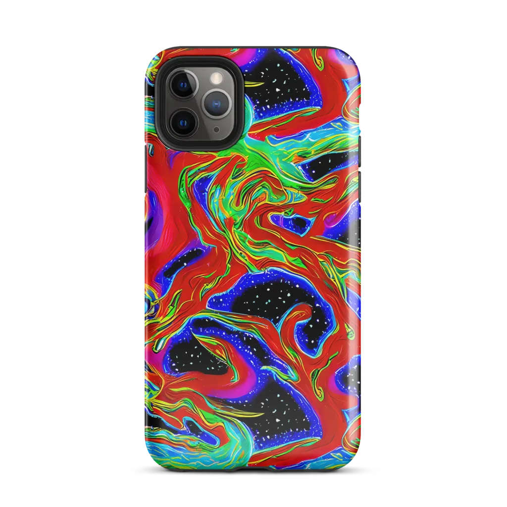 Galactic Torrent on Tough Case for iPhone® — Front