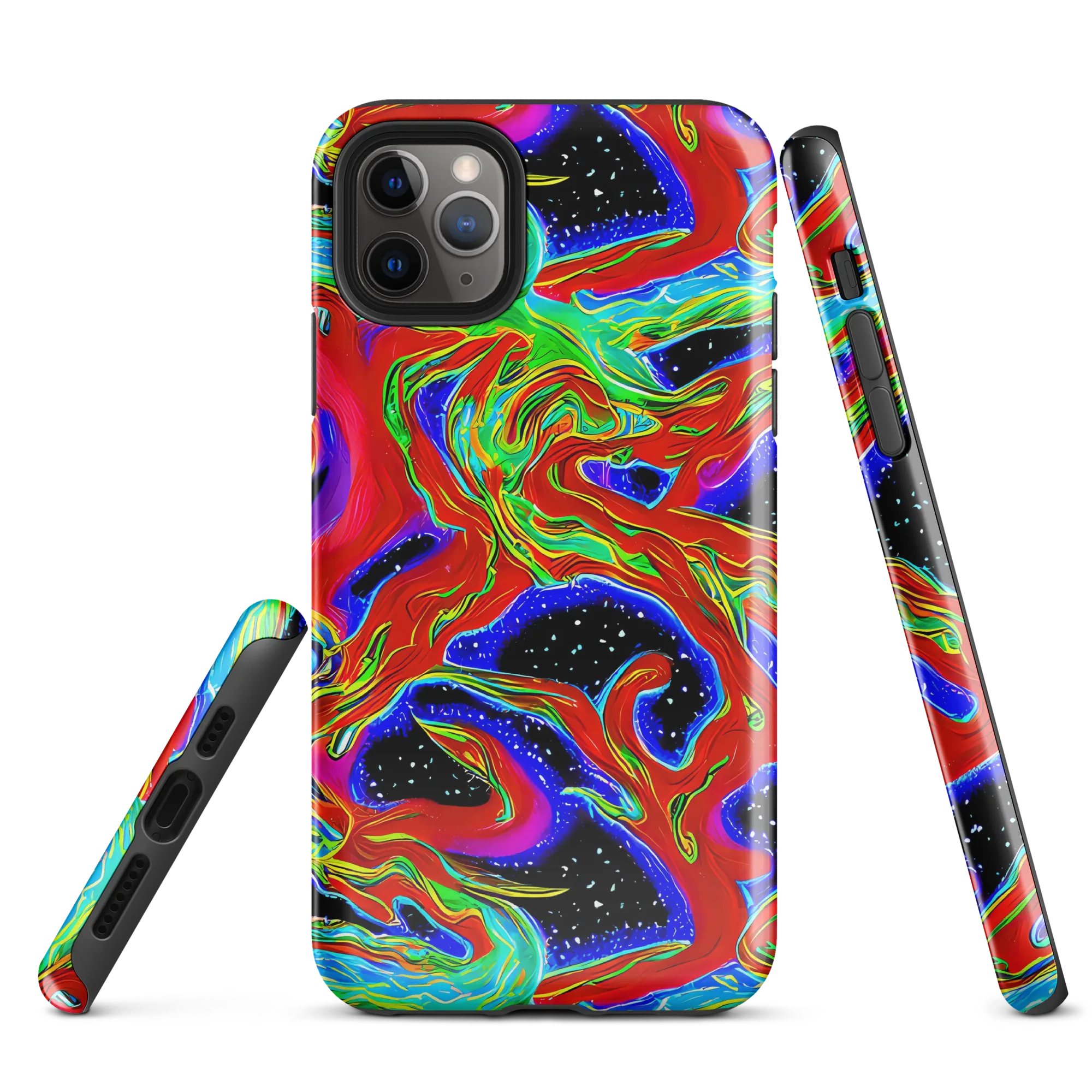 Galactic Torrent on Tough Case for iPhone® — Front