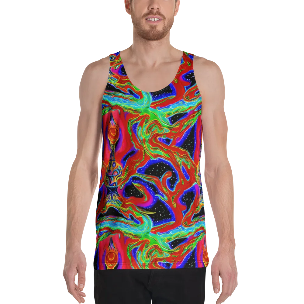 Galactic Torrent on Men's Tank Top — Front