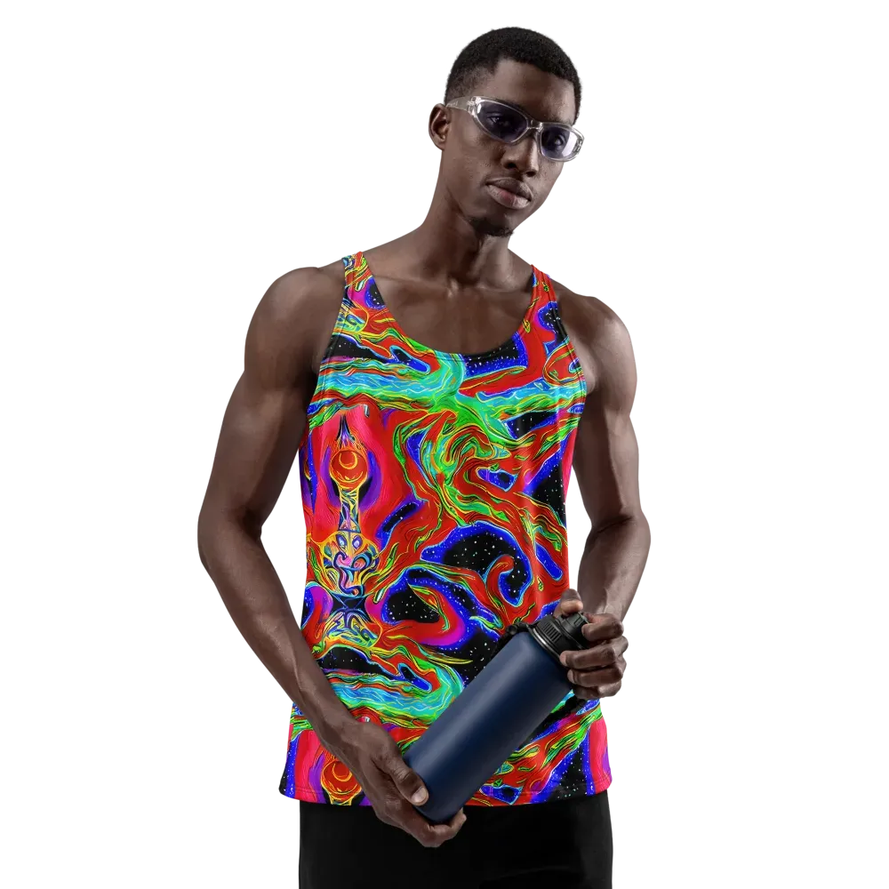 Galactic Torrent on Men's Tank Top — Front