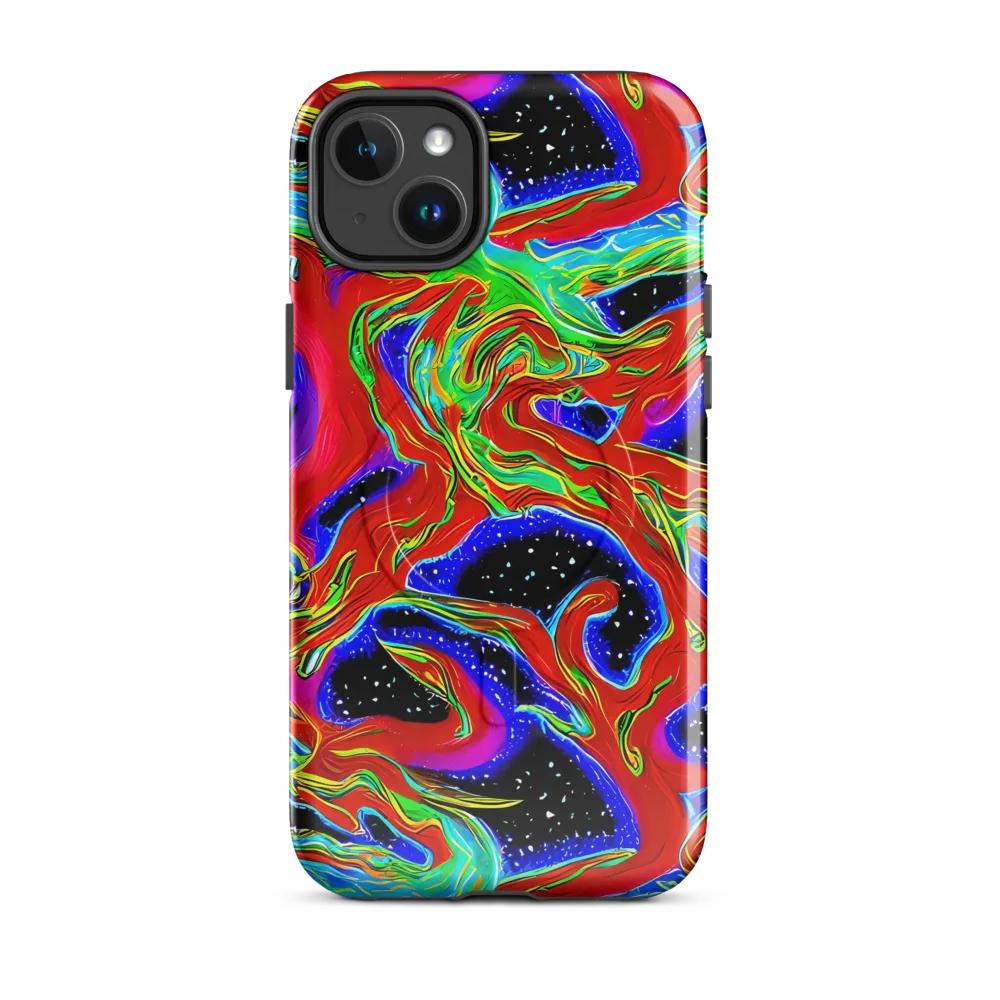 Galactic Torrent on MagSafe Tough Case for iPhone® — Front