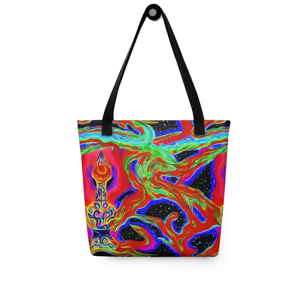 Galactic Torrent on Tote Bag — Front